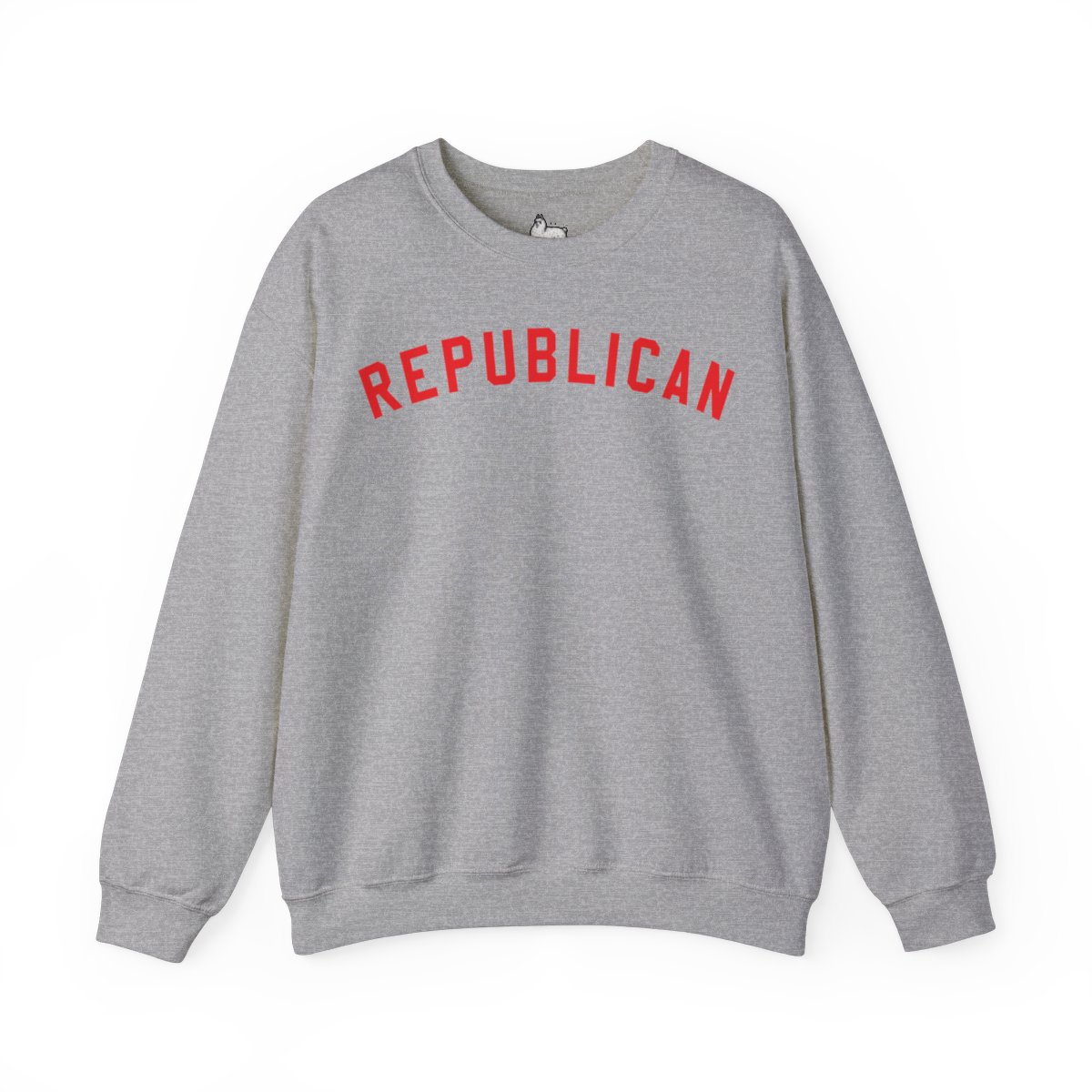 “Republican” collegiate lettering crewneck sweatshirt - Image 3