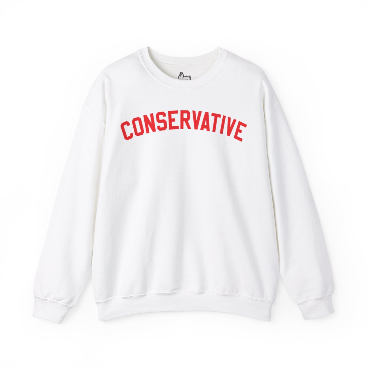 "Conservative" collegiate lettering crewneck sweatshirt - Image 2