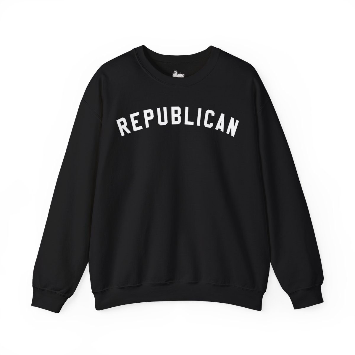 “Republican” collegiate lettering crewneck sweatshirt - Image 2