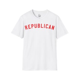 "Republican" collegiate lettering t-shirt