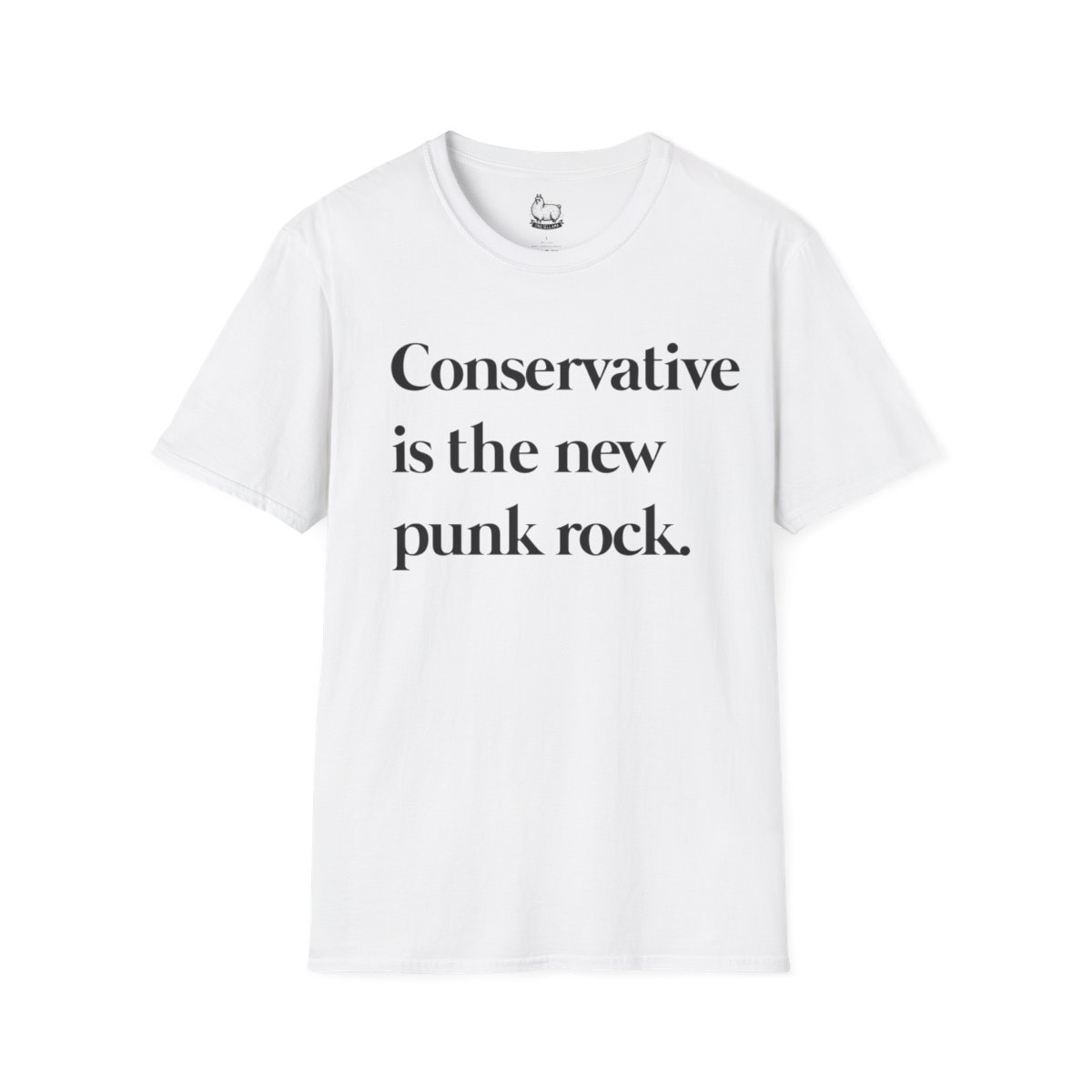 "Conservative is the new punk rock" t-shirt