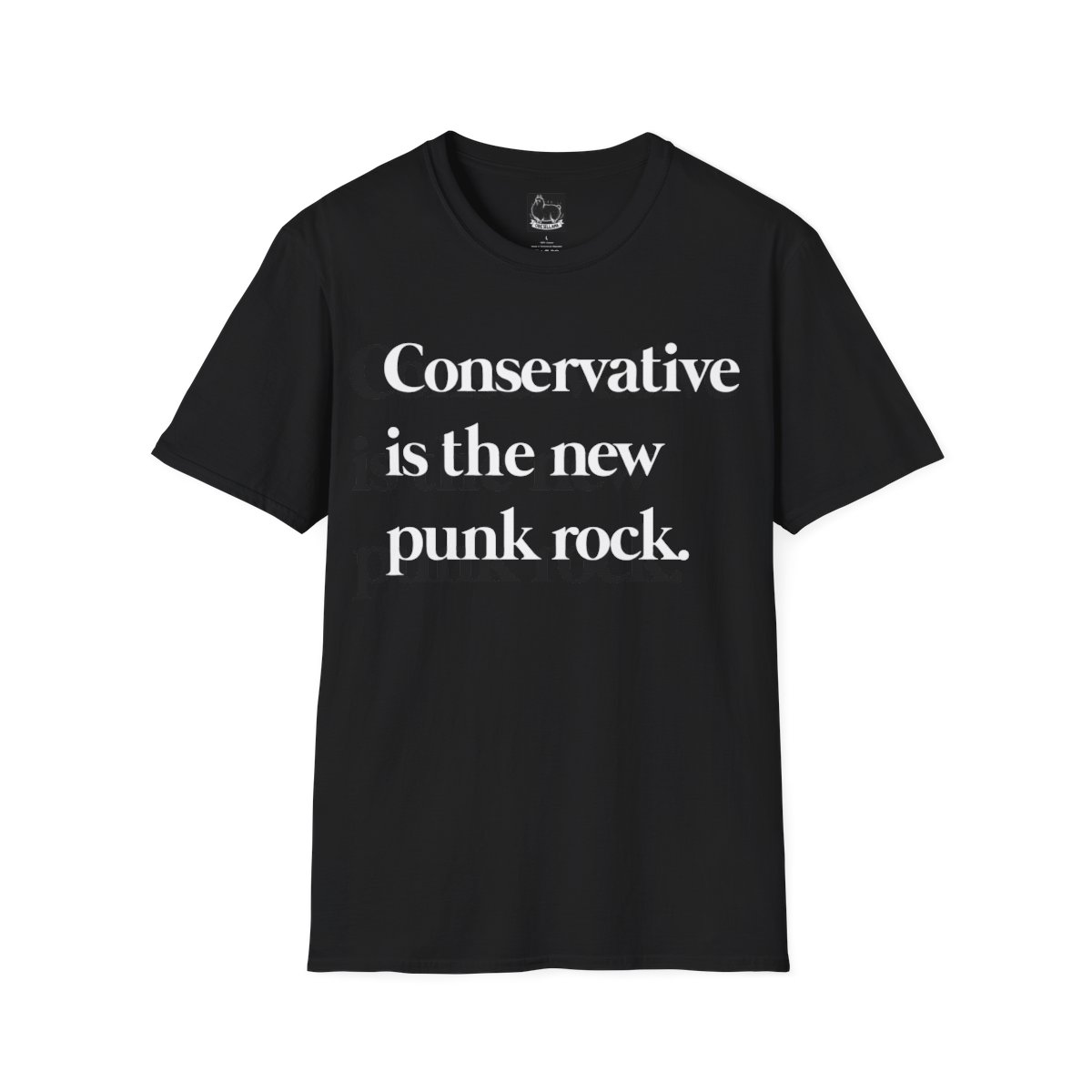 "Conservative is the new punk rock" t-shirt - Image 2