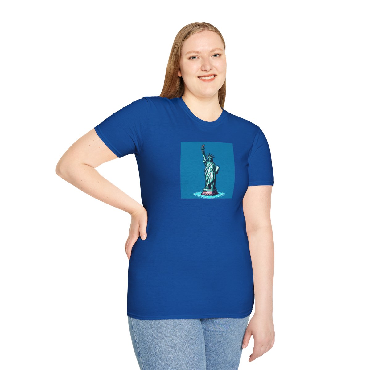 8-bit Statue of Liberty t-shirt - Image 29