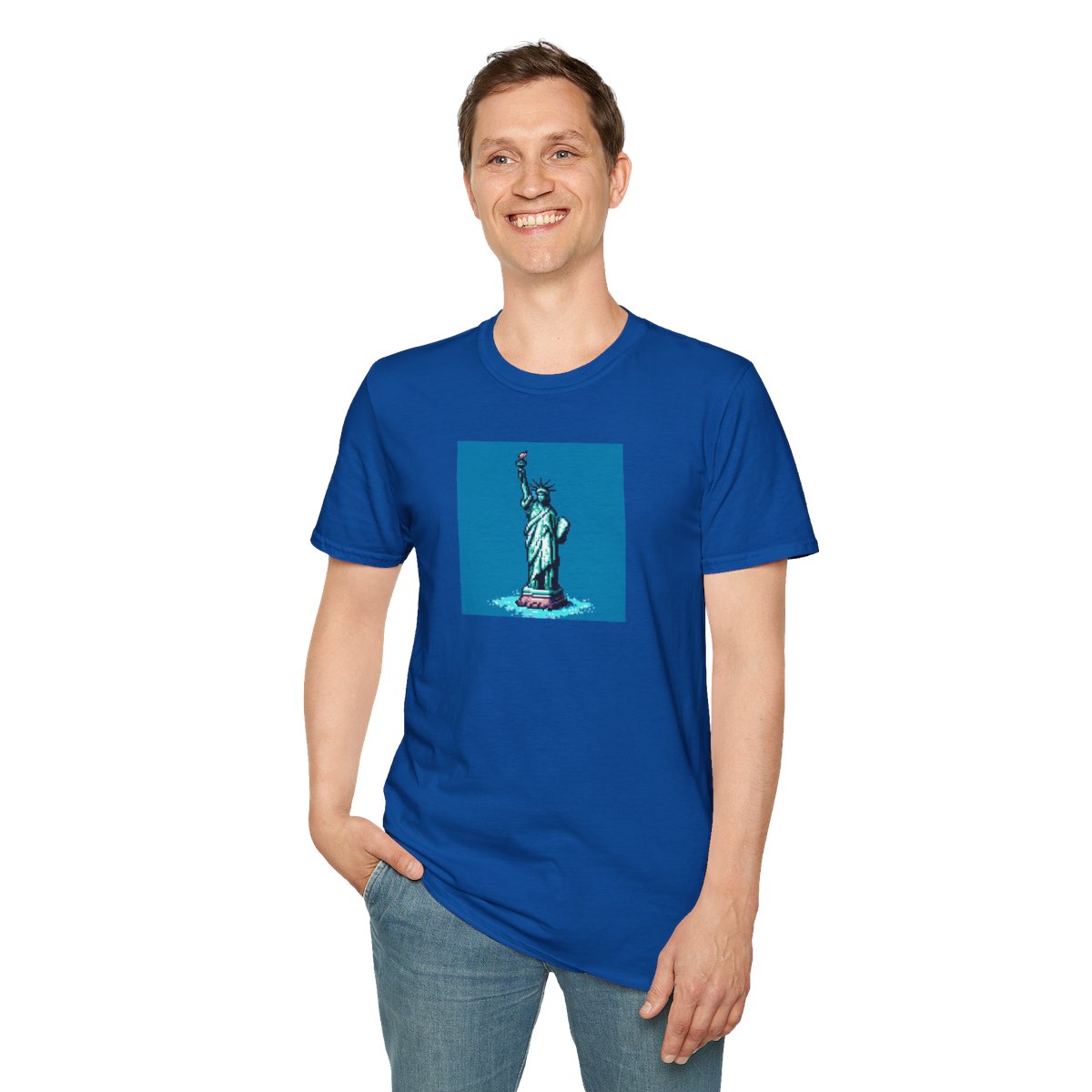 8-bit Statue of Liberty t-shirt - Image 31