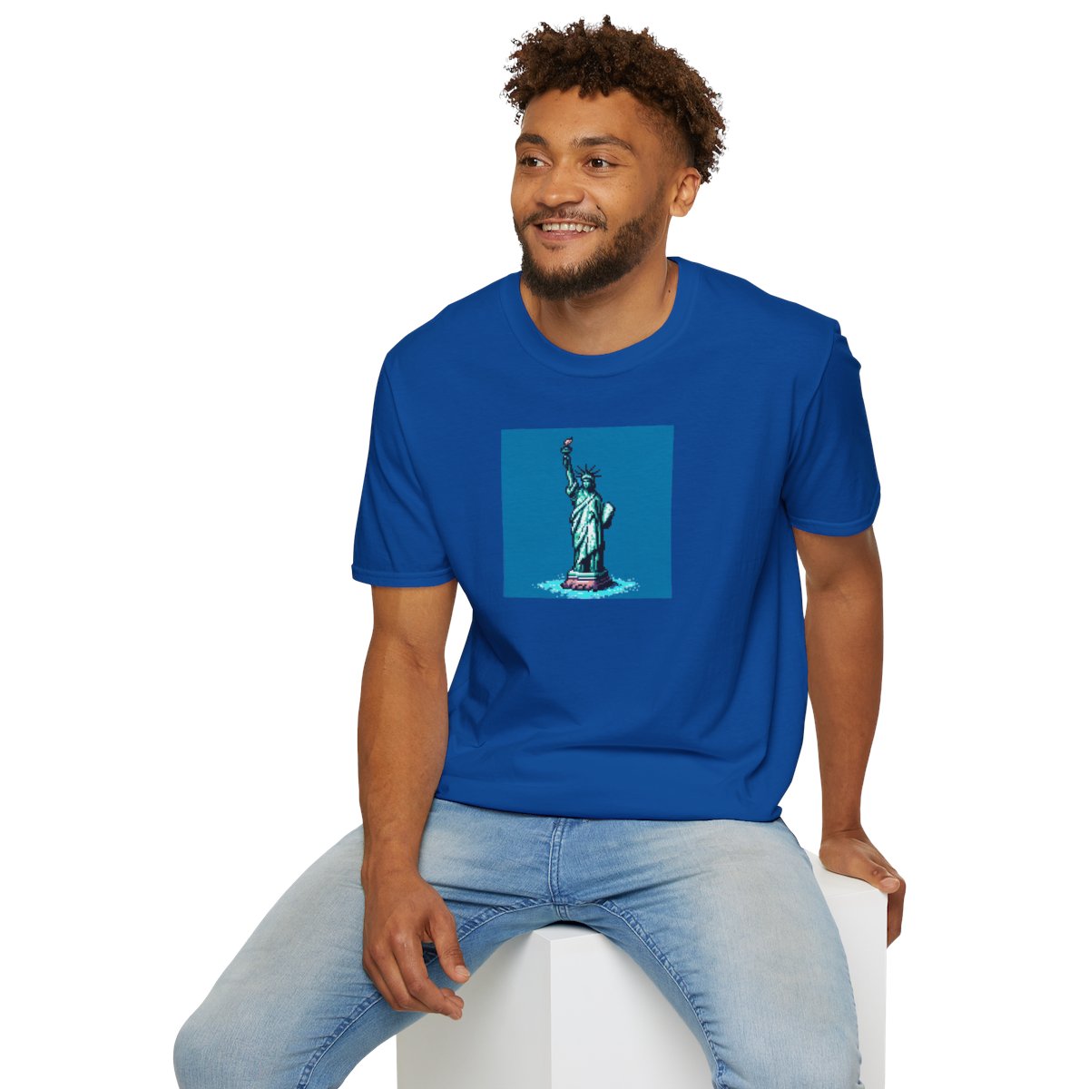 8-bit Statue of Liberty t-shirt - Image 36
