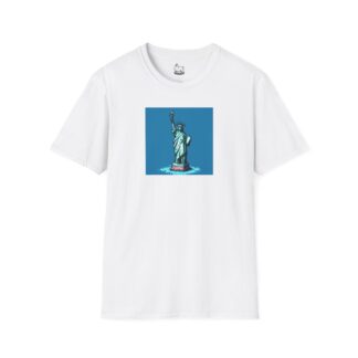 8-bit Statue of Liberty t-shirt