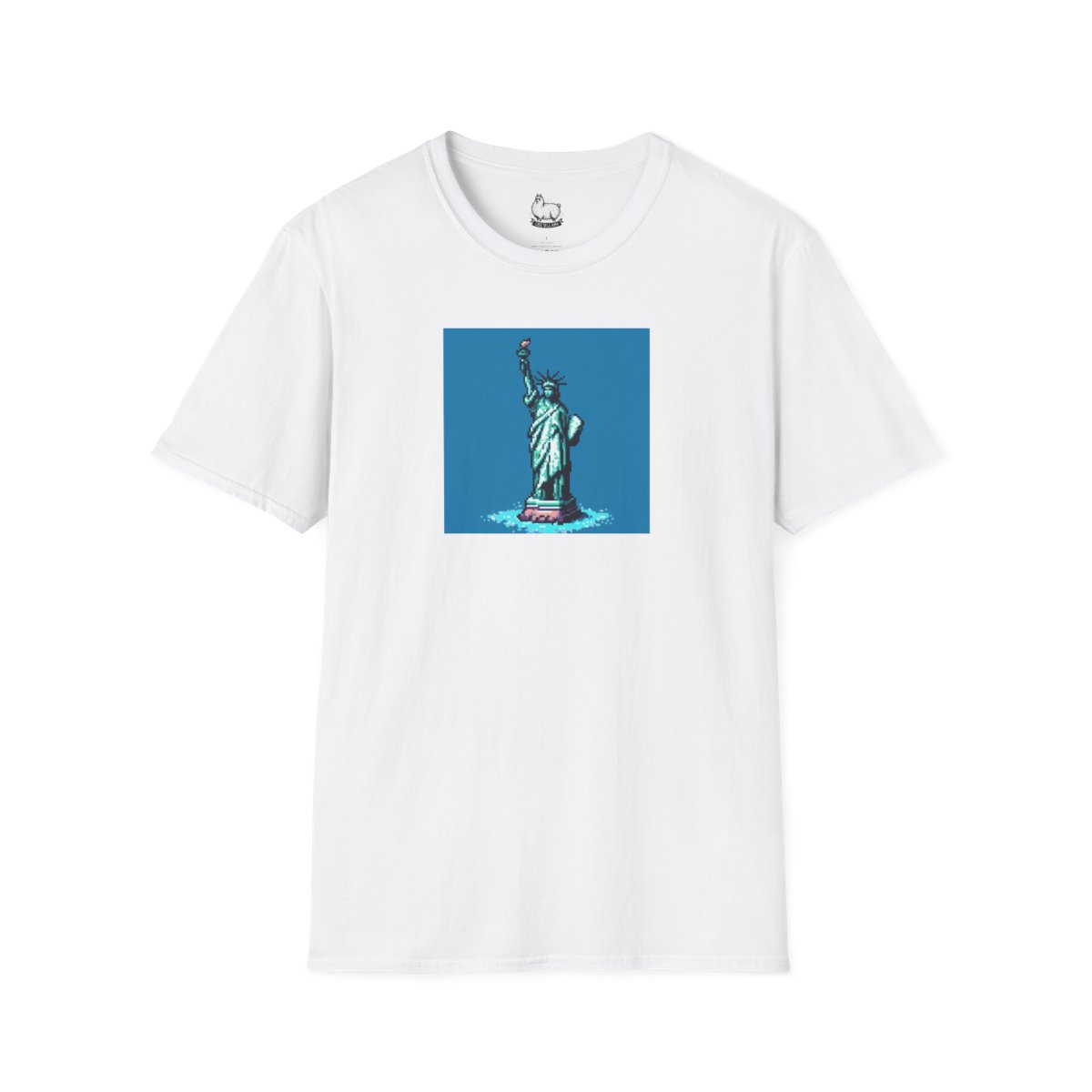 8-bit Statue of Liberty t-shirt