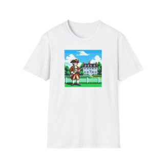 8-bit Minuteman Patriotic t-shirt