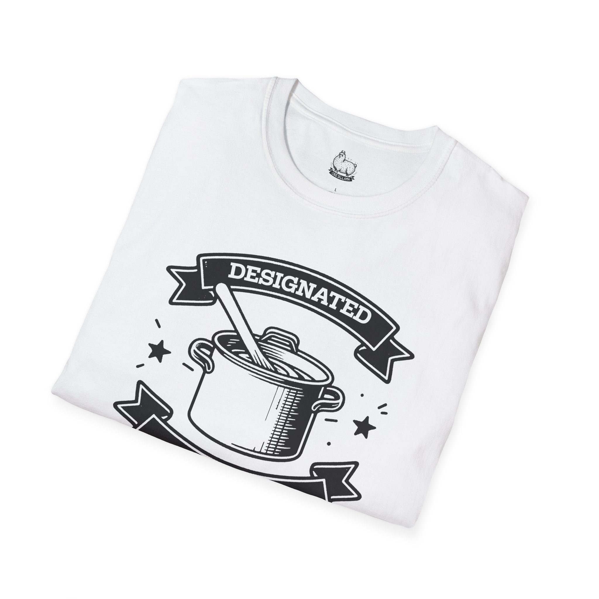 "Designated Pot Stirrer" Unisex Softstyle T-Shirt - Image 4